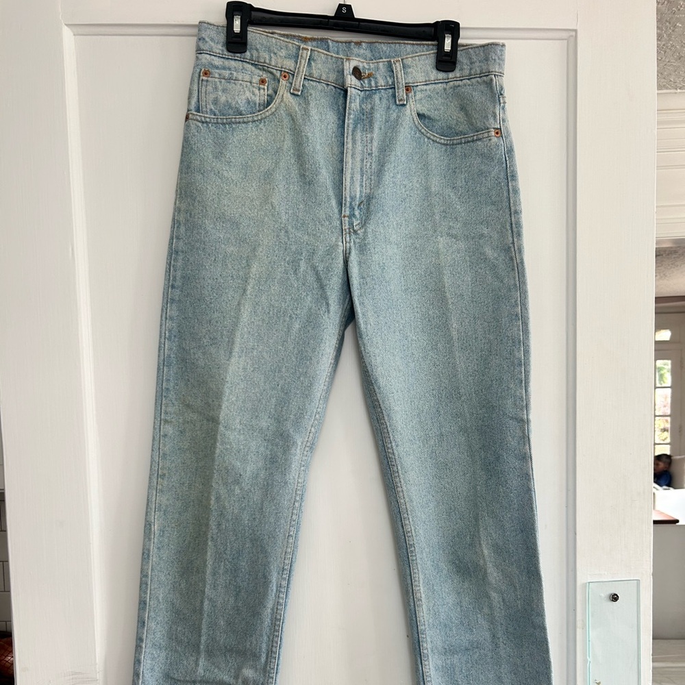 Levi's Light Blue Straight Jeans